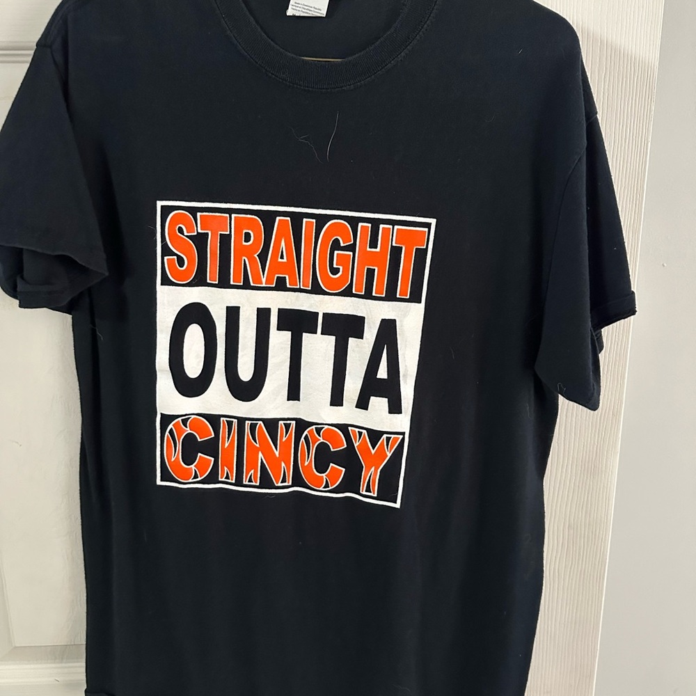 Two Cincinnati Bengals T shirts